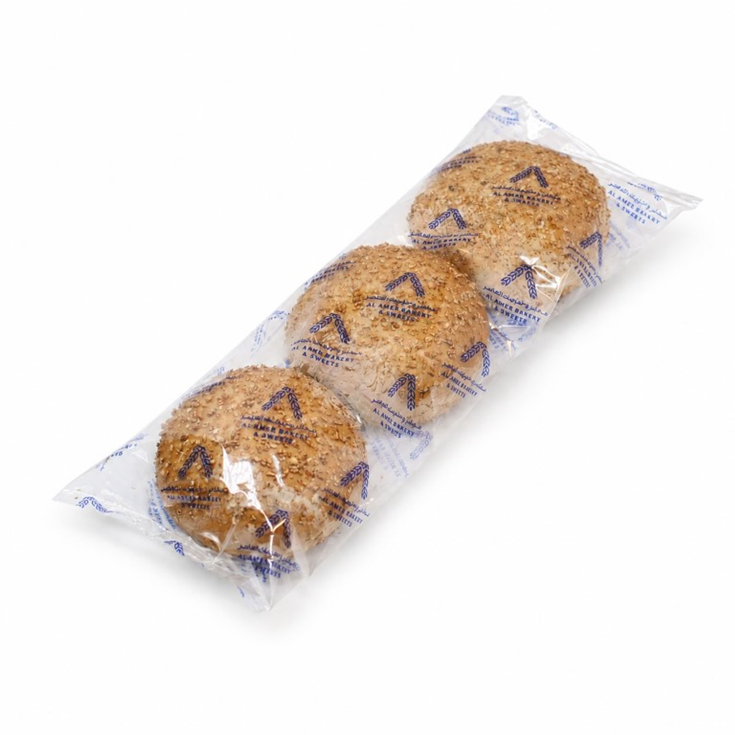 Burger Buns Bran 3 Pcs