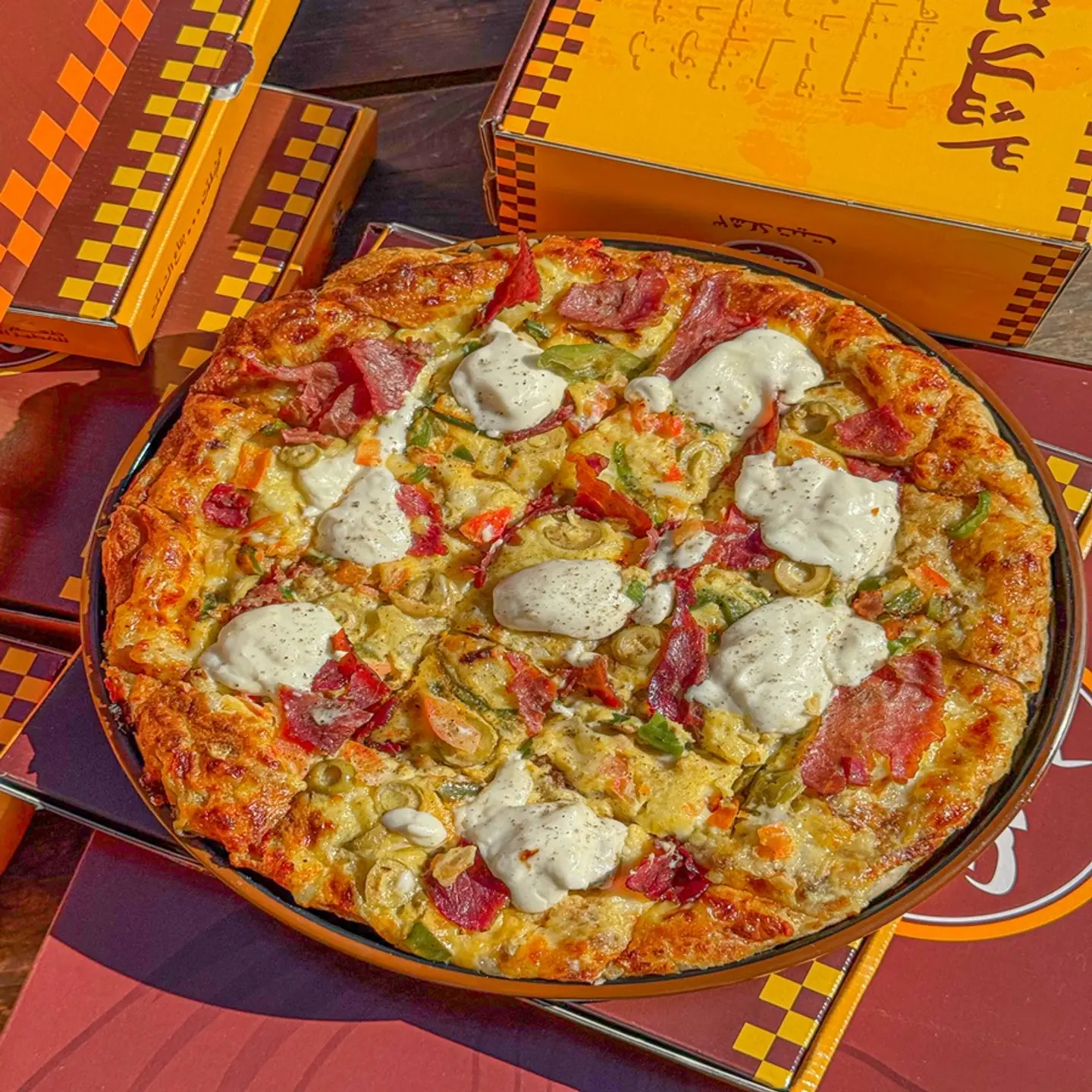 فطيرة بروماكس وسط