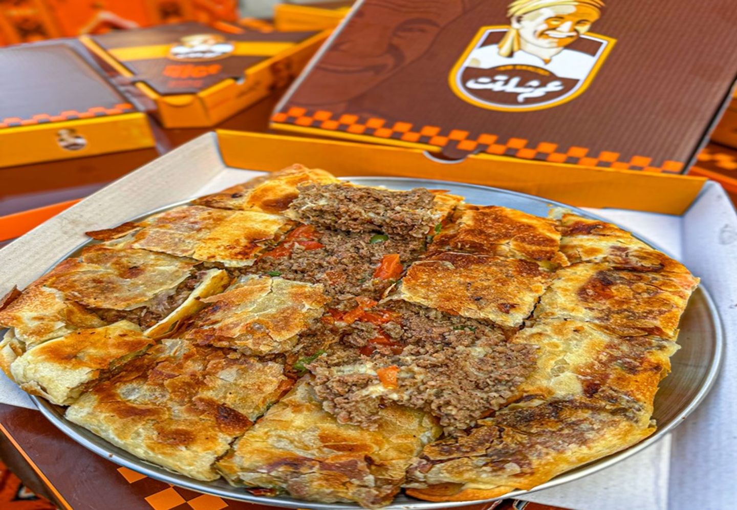 فطير لحمه مفرومه كبير