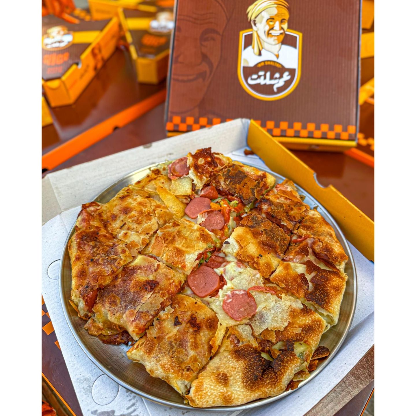 فطير هوت دوج كبير