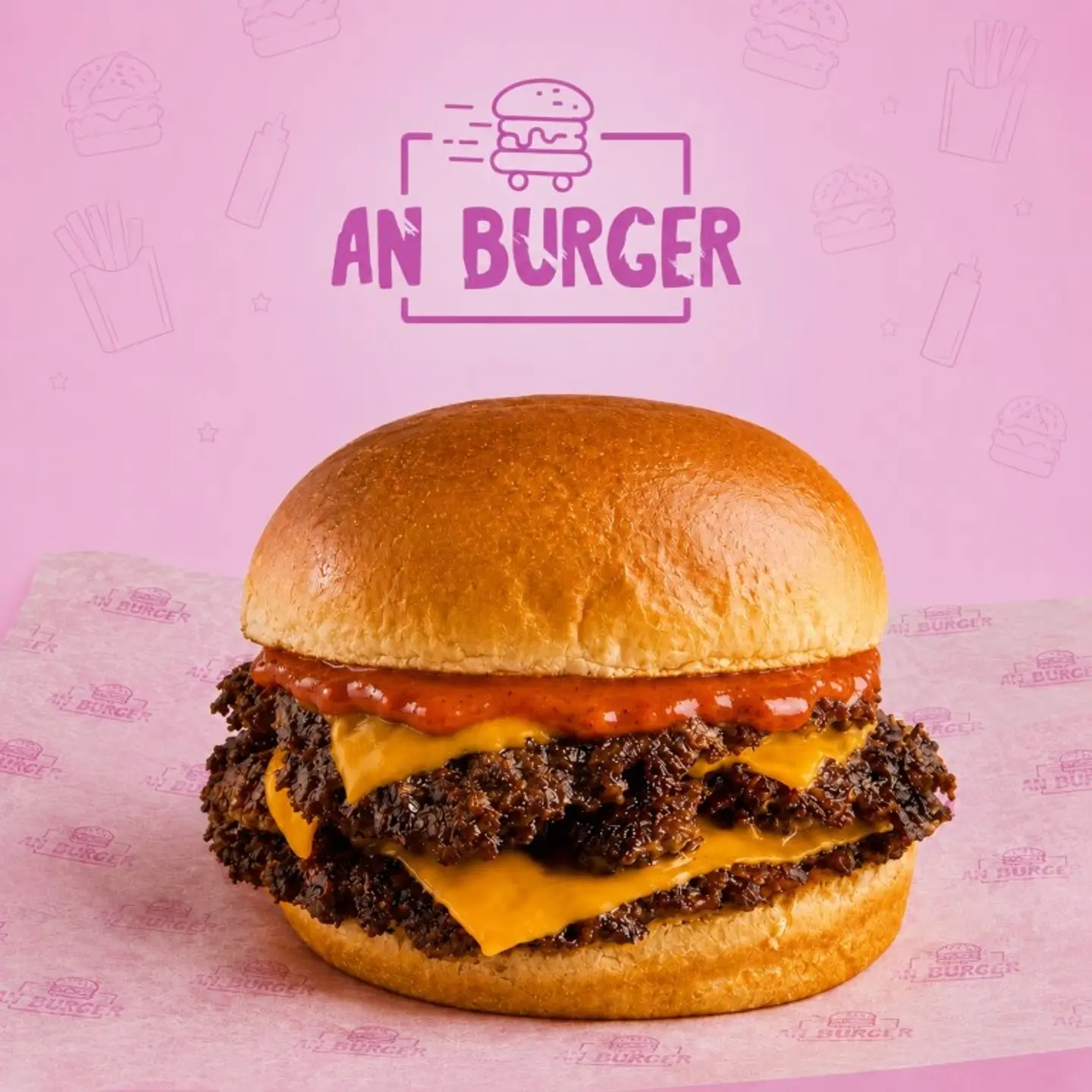 Spicy Double Burger