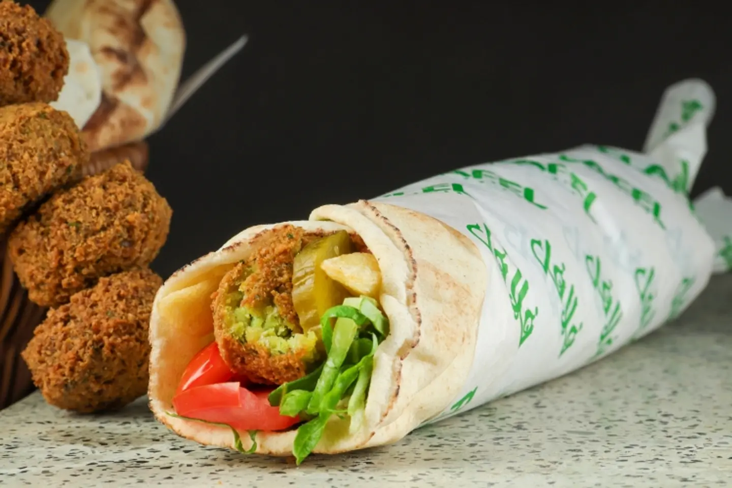 Regular Falafel Sandwich