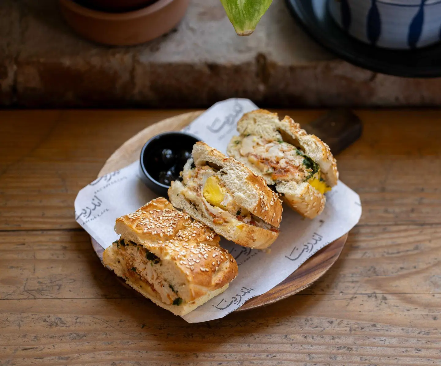 ساندوتش البيض العثماني