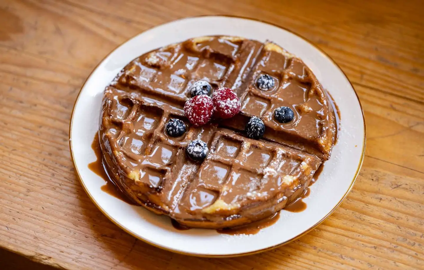 وافل شوكولاتة