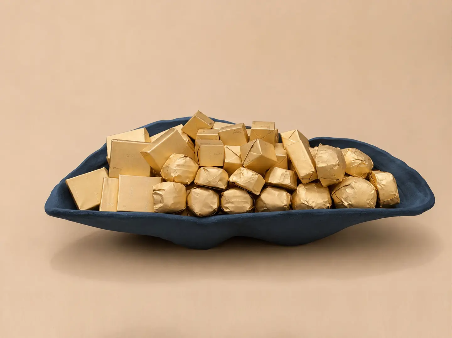 Navy Blue Rectangular Tray 510 G
