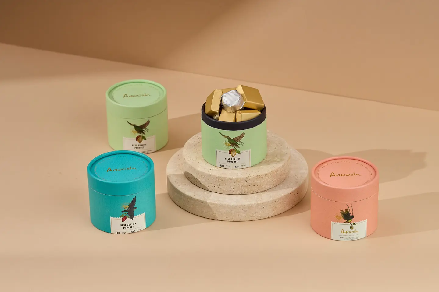 Baby Cylinder Giveaways Middle 4 Pcs