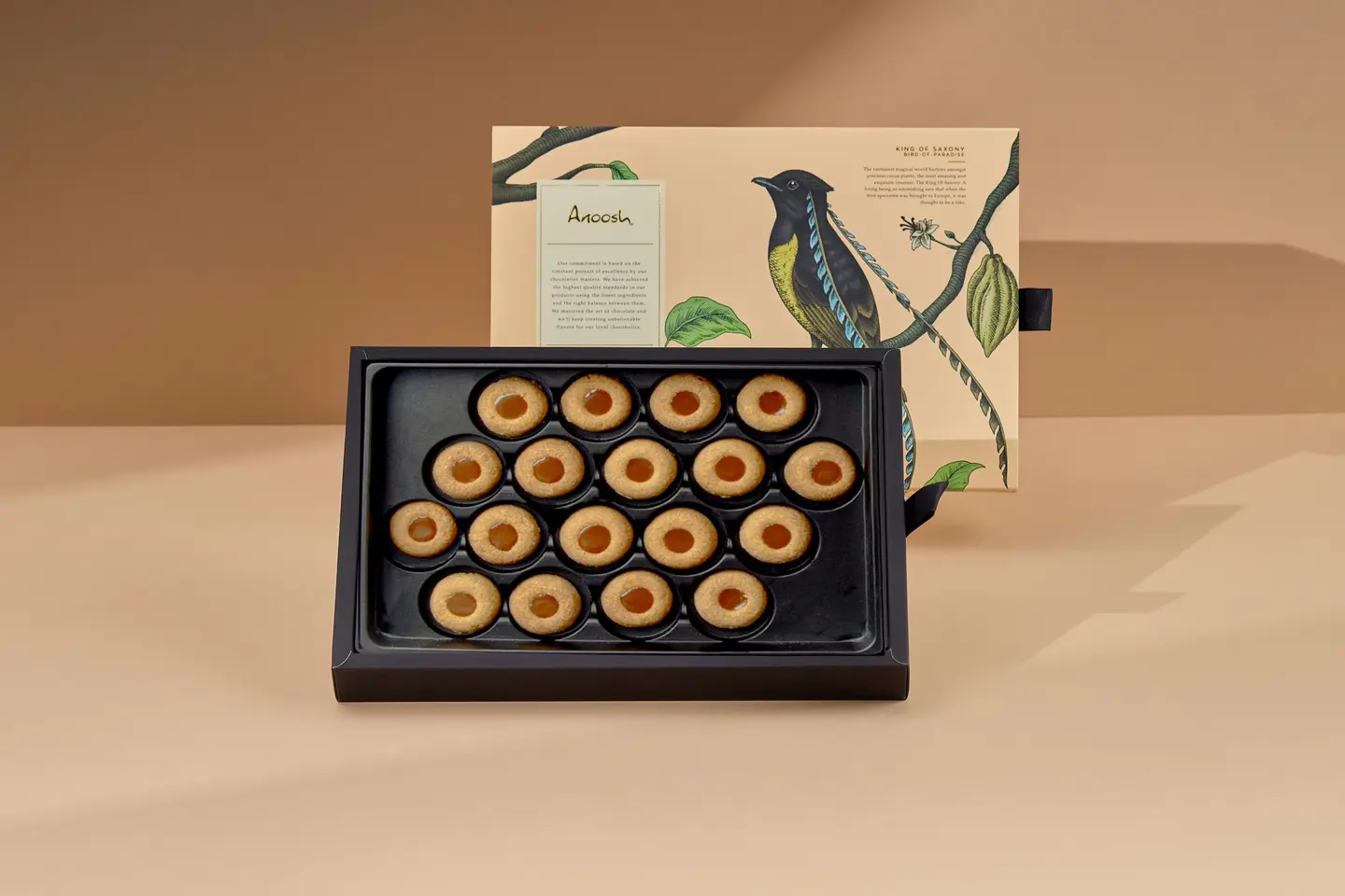 Caramel Ghuraiba 18 Pieces