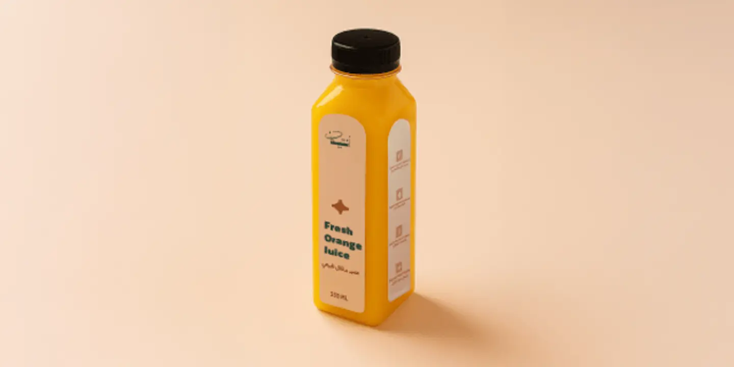 عصير البرتقال الطازج