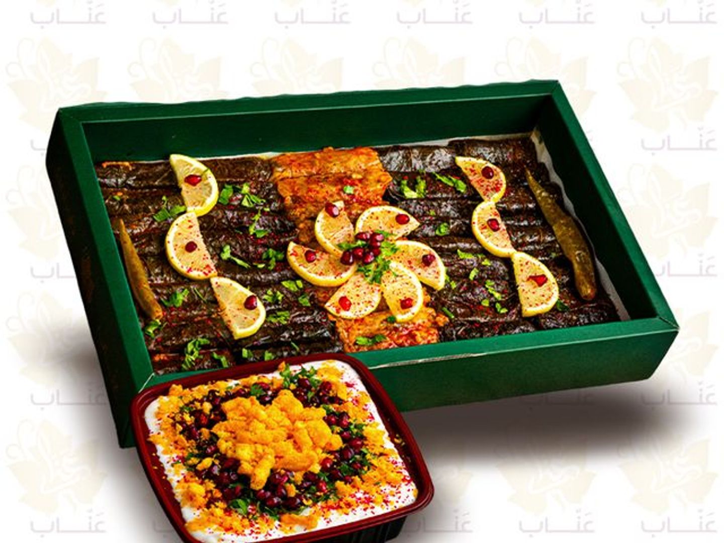 بوكس ورق عنب مشكل كبير + فتة شيتوس صغير