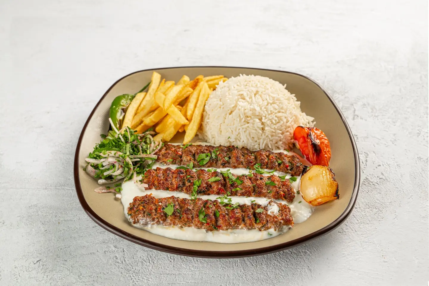 Solo Meat Kebab Yogurt
