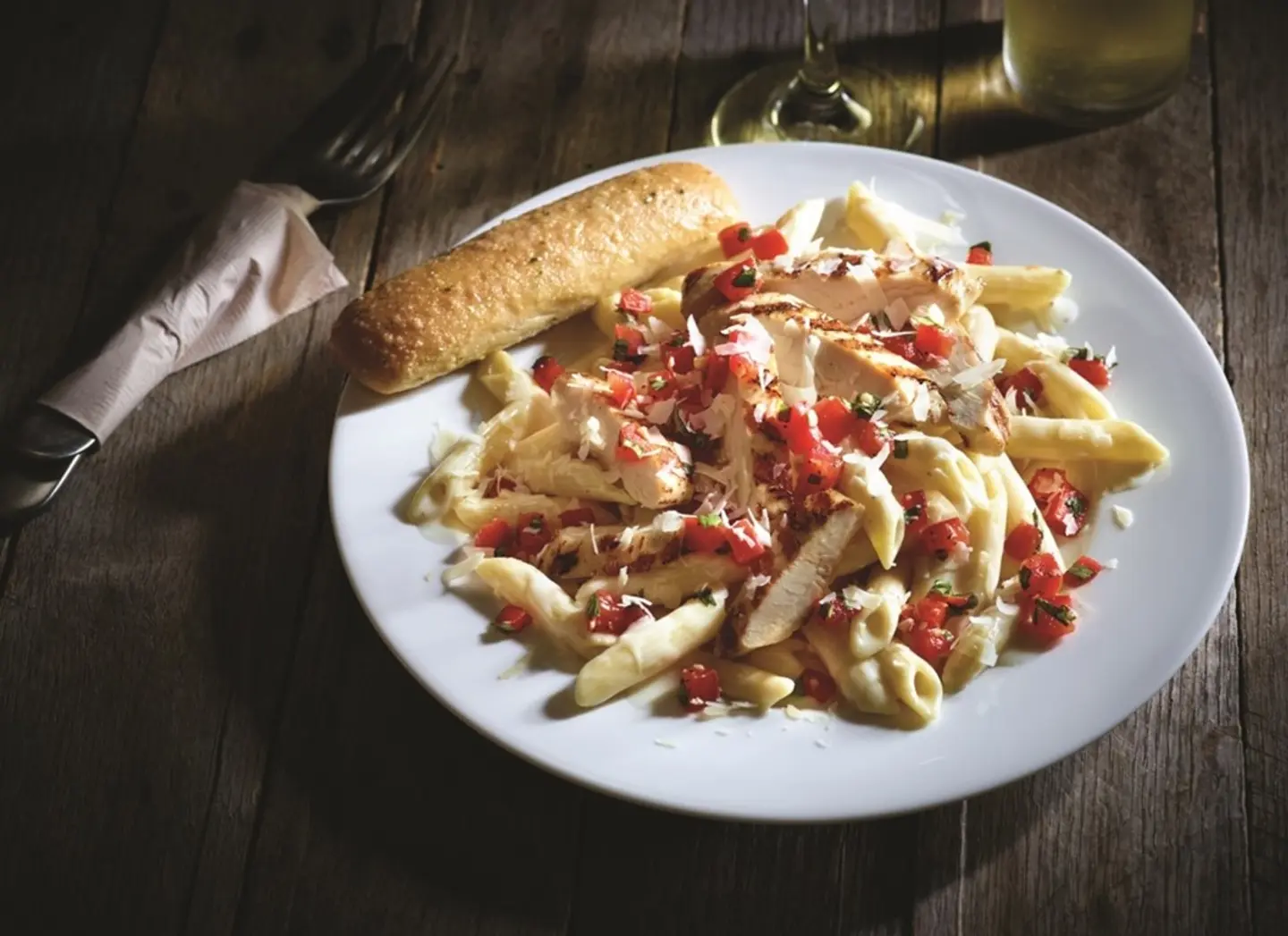 Three Cheese Chicken Penne