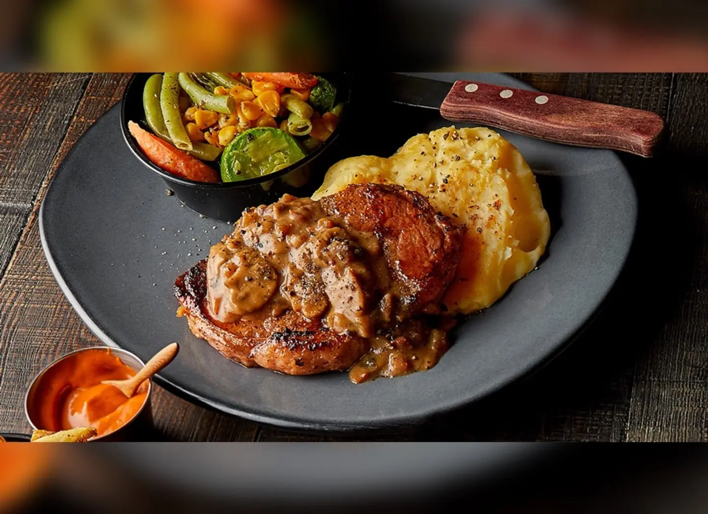 Steakhouse Mushoom Striploin