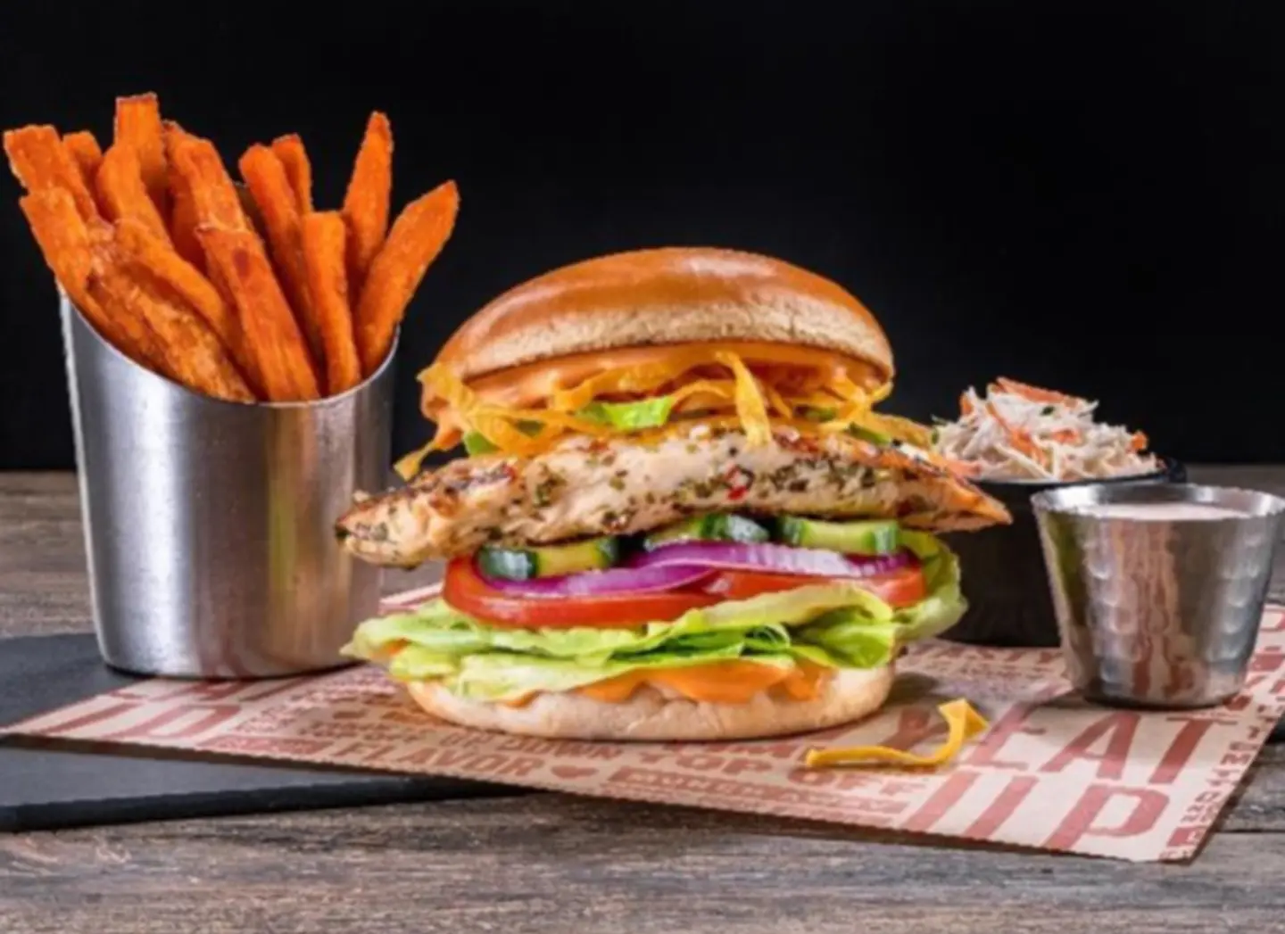 Fiesta Chicken Burger