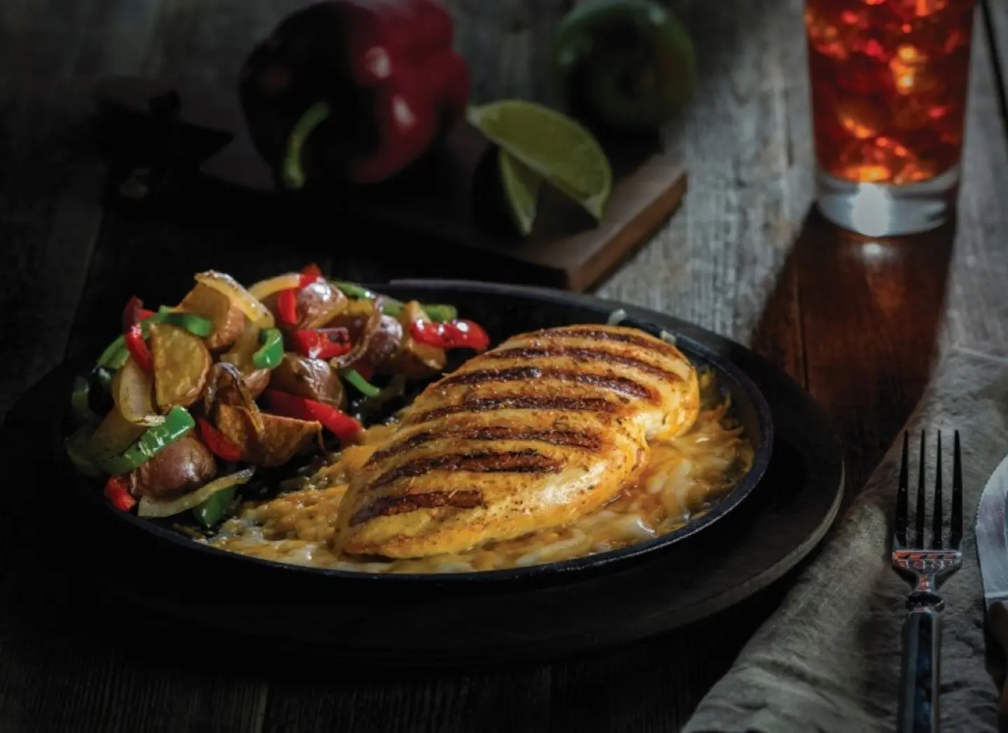 Sizzling Chicken Fundido