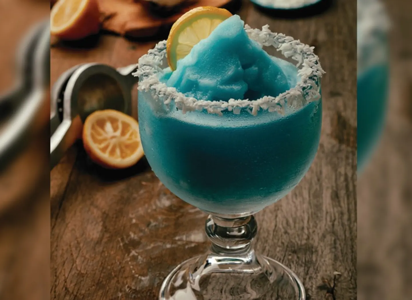 Blue Coconut Margarita