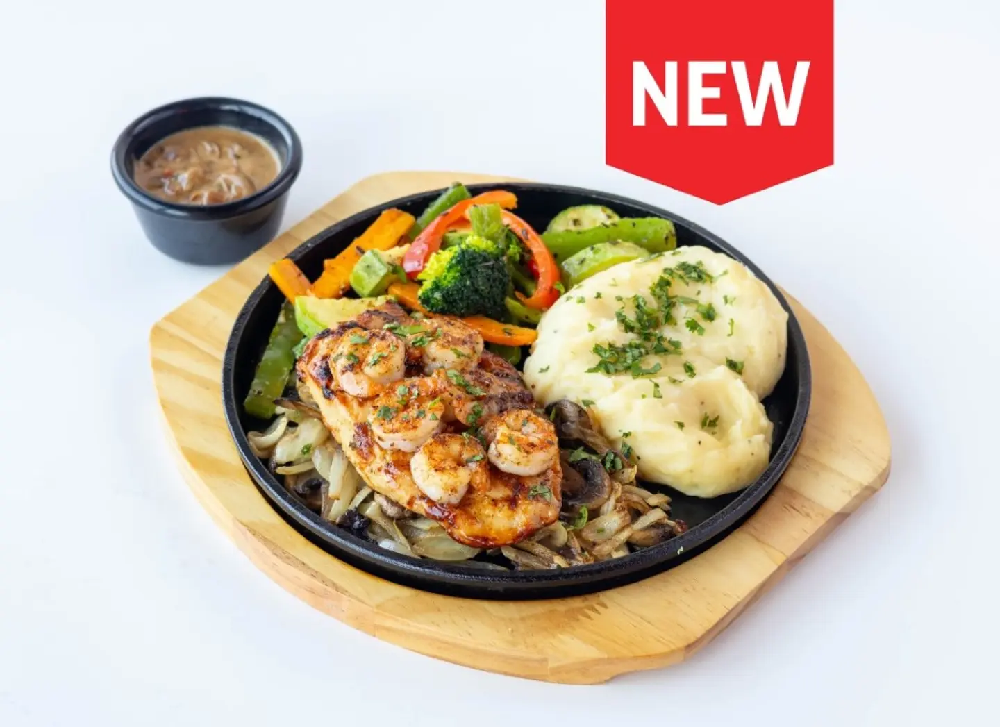 New Orleans Street Chicken And Shrimp Skillet
