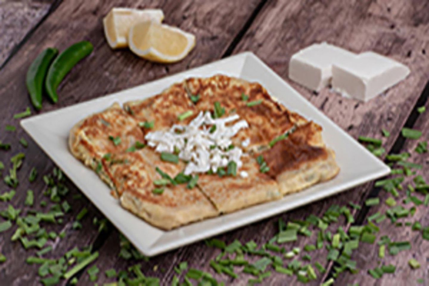 Mutabaiq Minced Meat With White Cheese