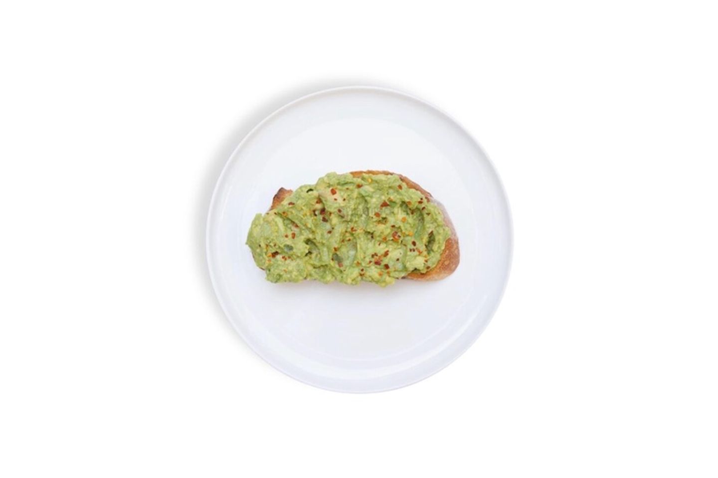 Homemade Sourdough With Avocado