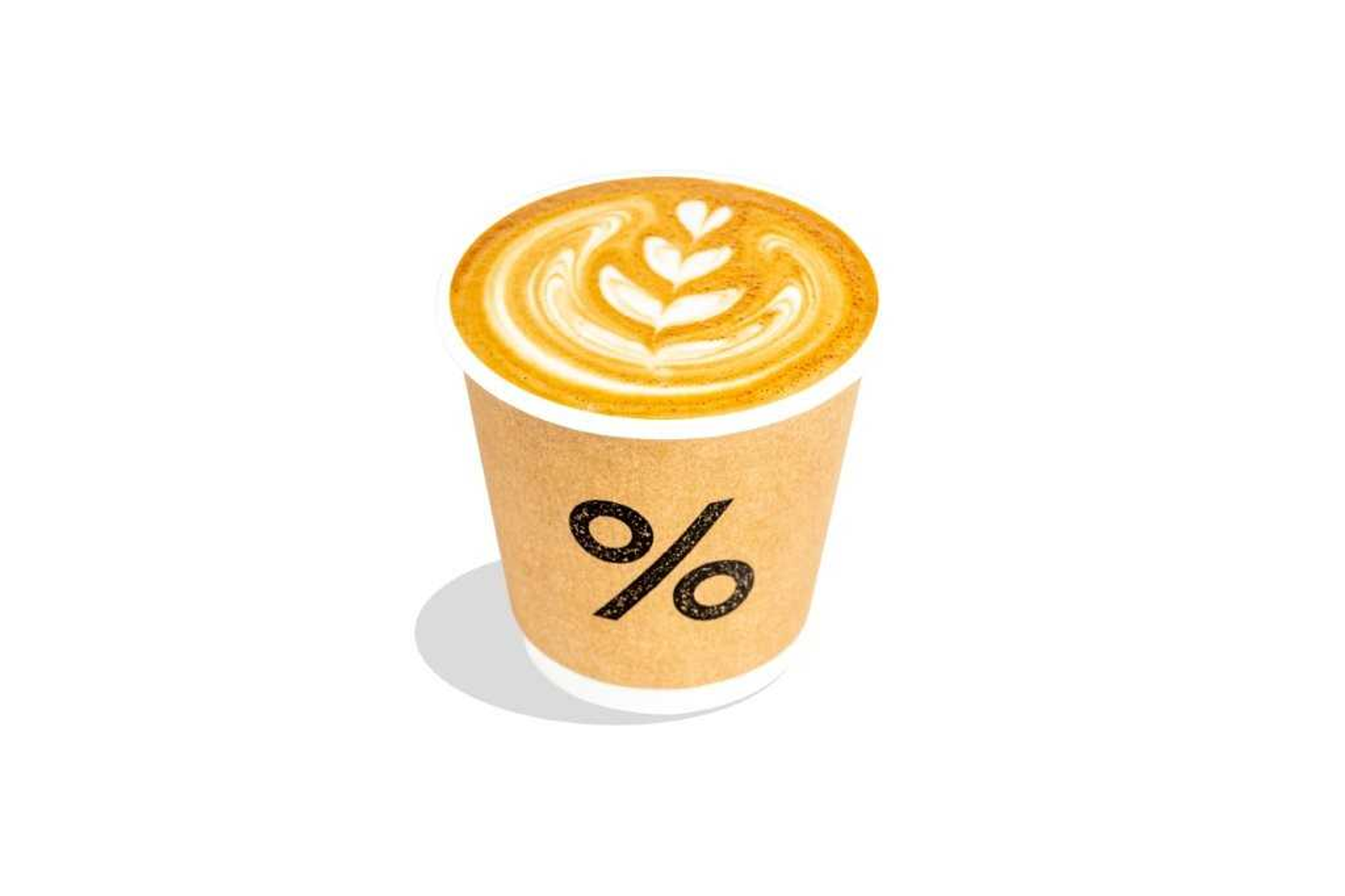 كافيه لاتيه ساخنة صغير