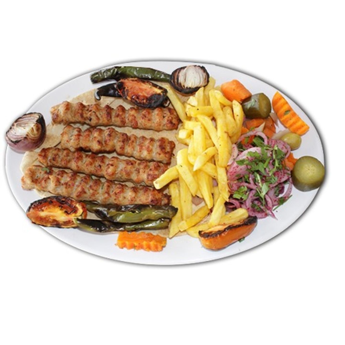 صحن كباب دجاج