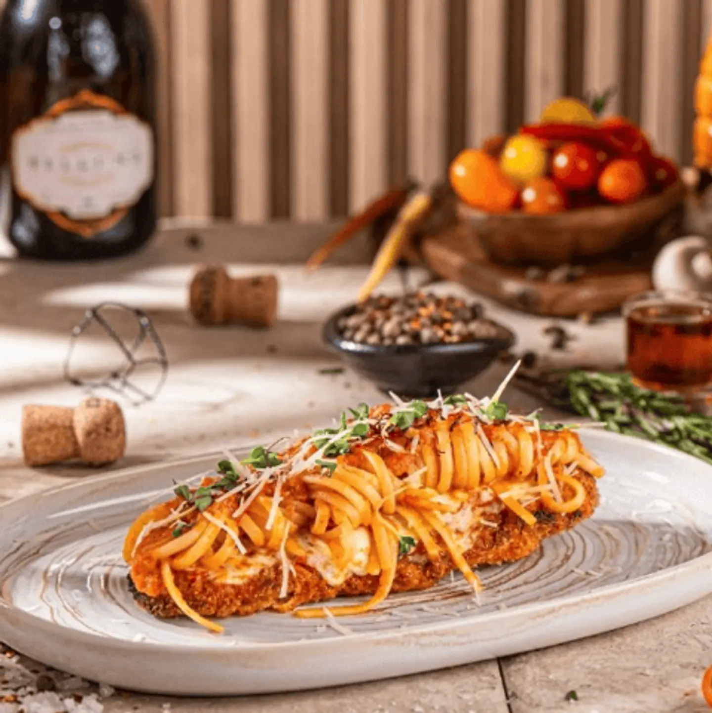 دجاج بارميجانا