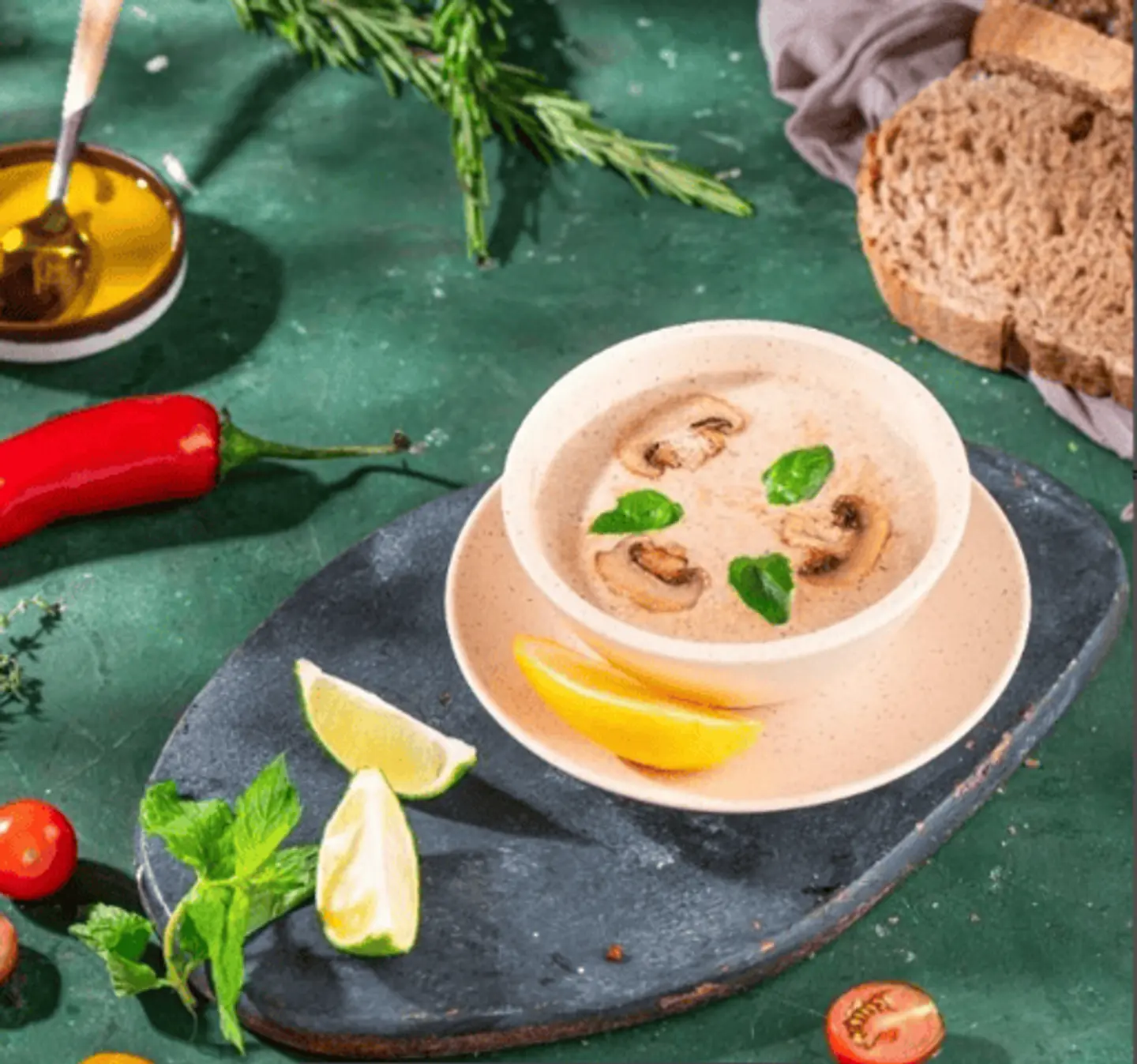 شوربة الفطر البري