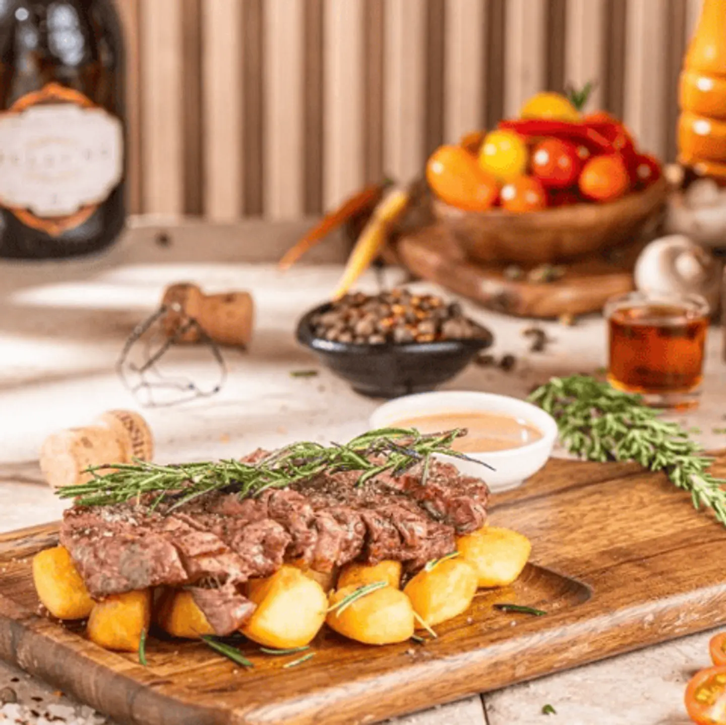 ستيك لحم بقري ريب آي