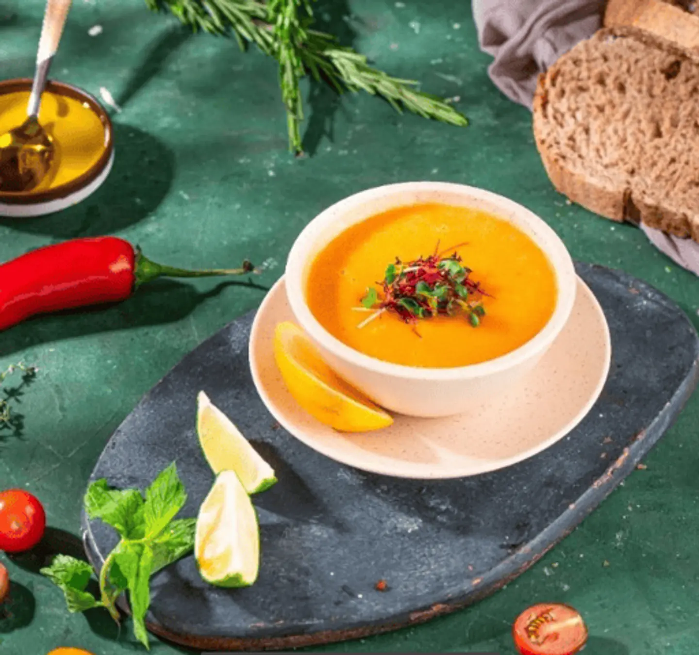 شوربة ثمار البحر