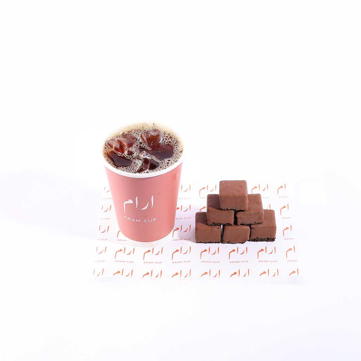 براوني بايتس مع قهوة