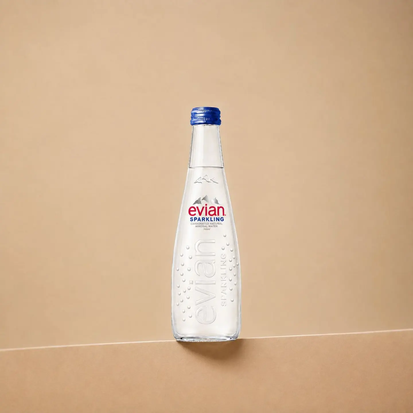 Evian Sparkling Water