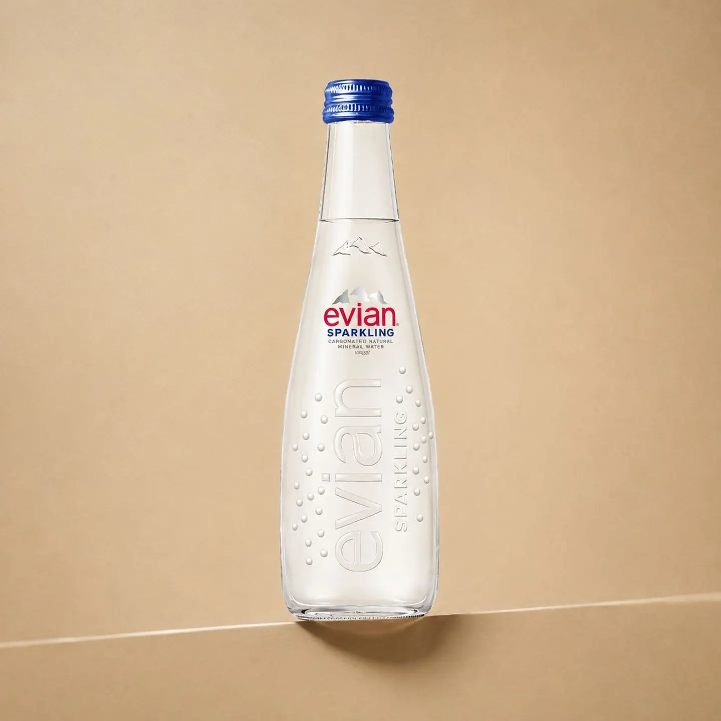 Evian Sparkling Water
