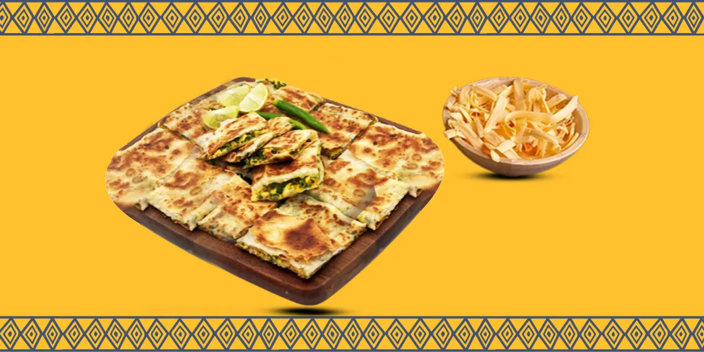 Meat And Cheddar Mutabbaq