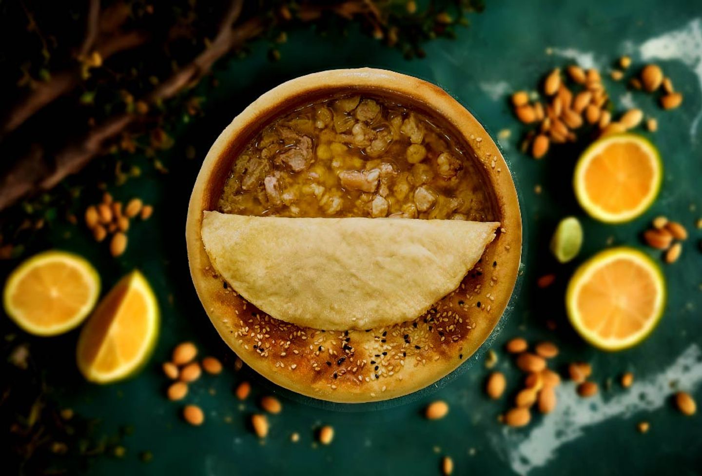 طاجن نخاع وبيض الغنم