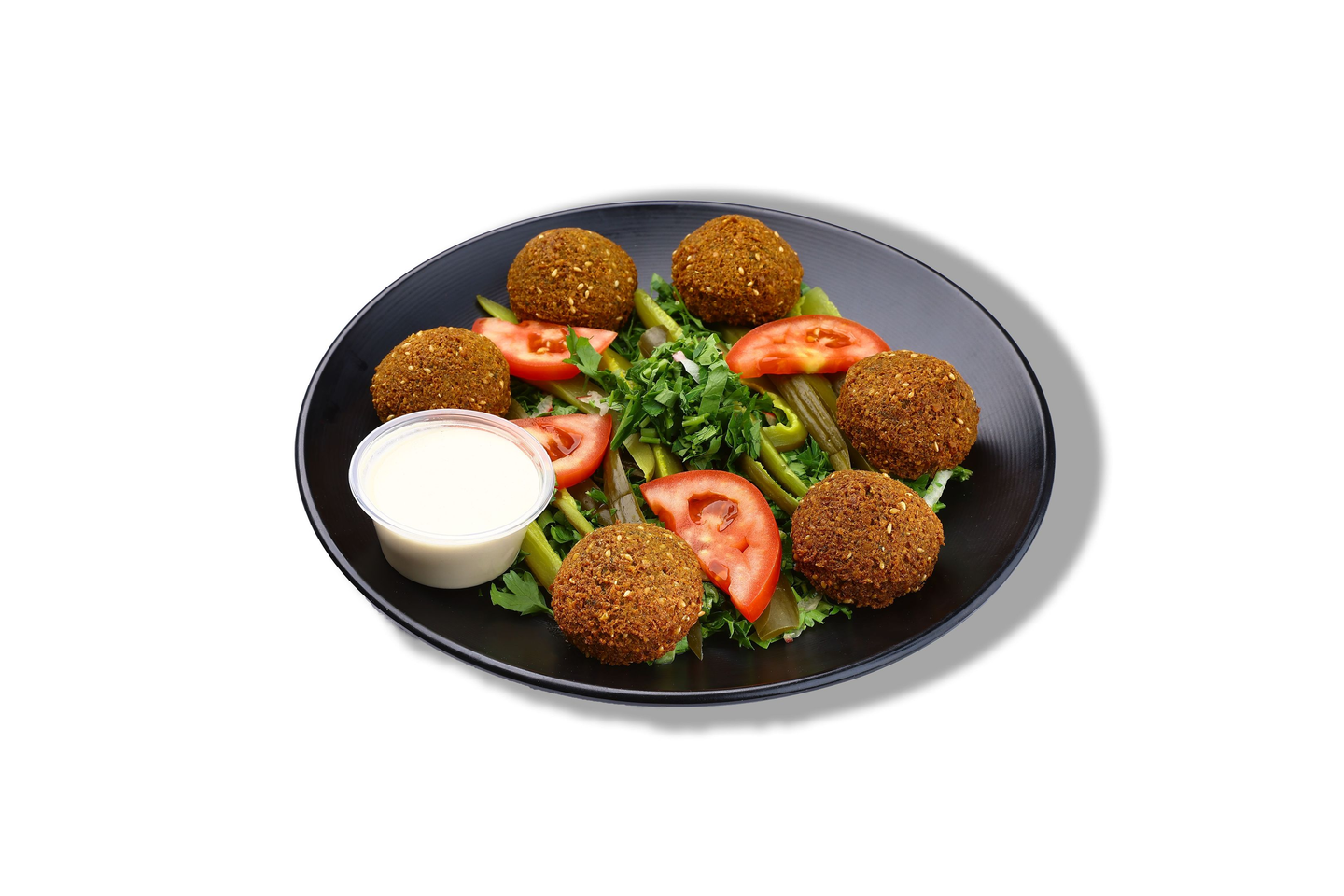صحن فلافل صغير