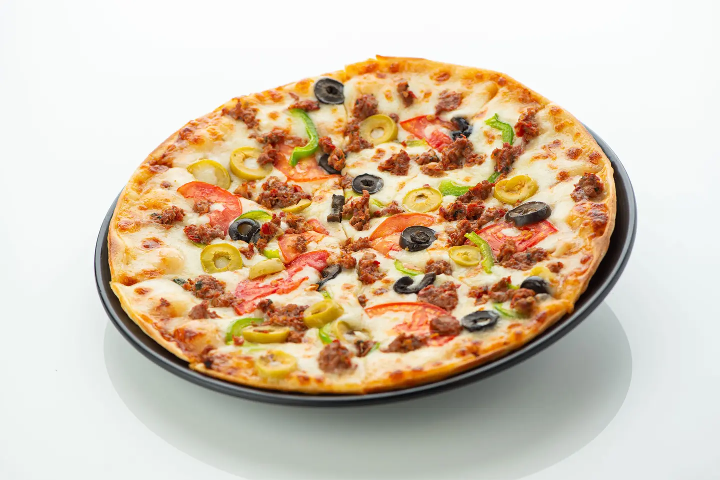 بيتزا لحم كبير