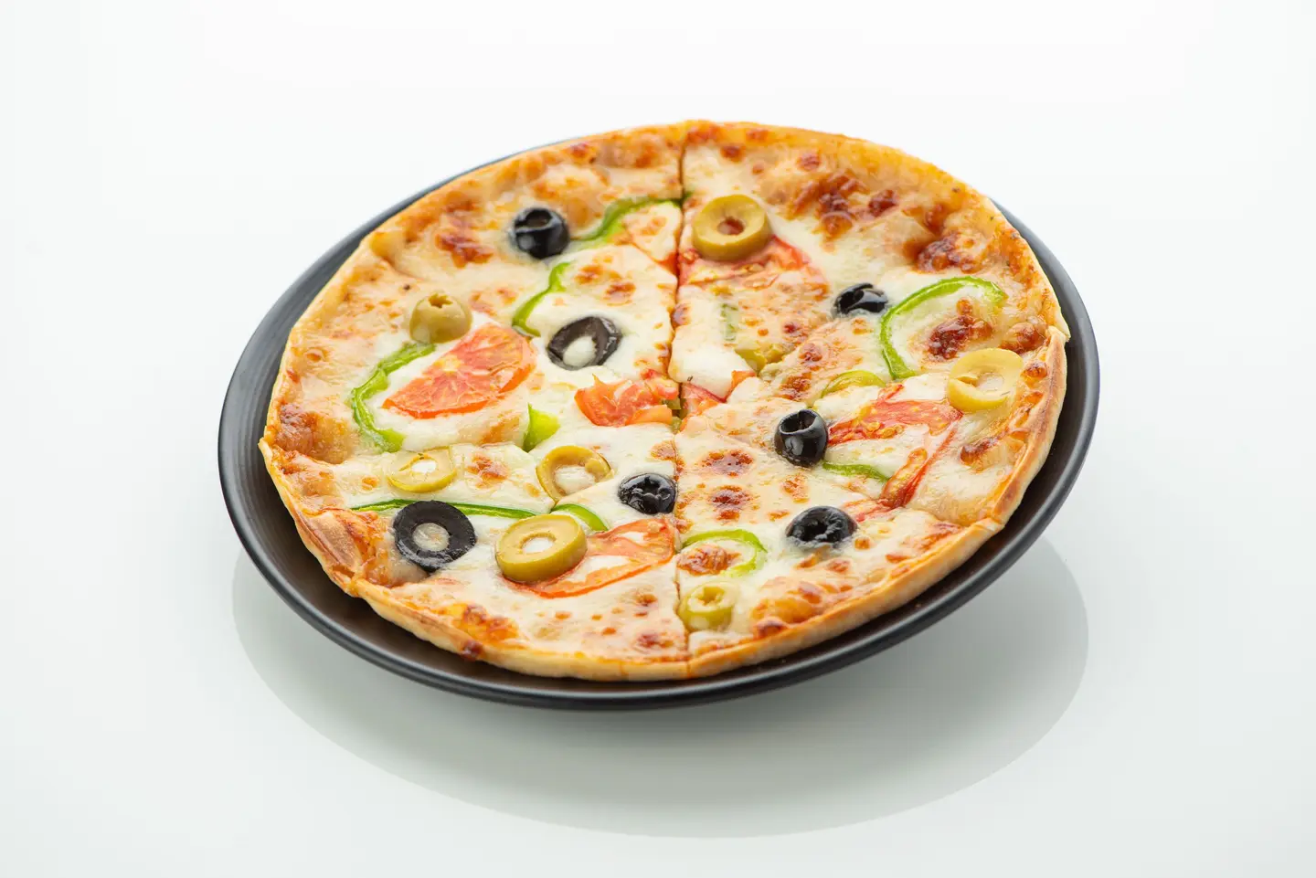 بيتزا خضار صغير