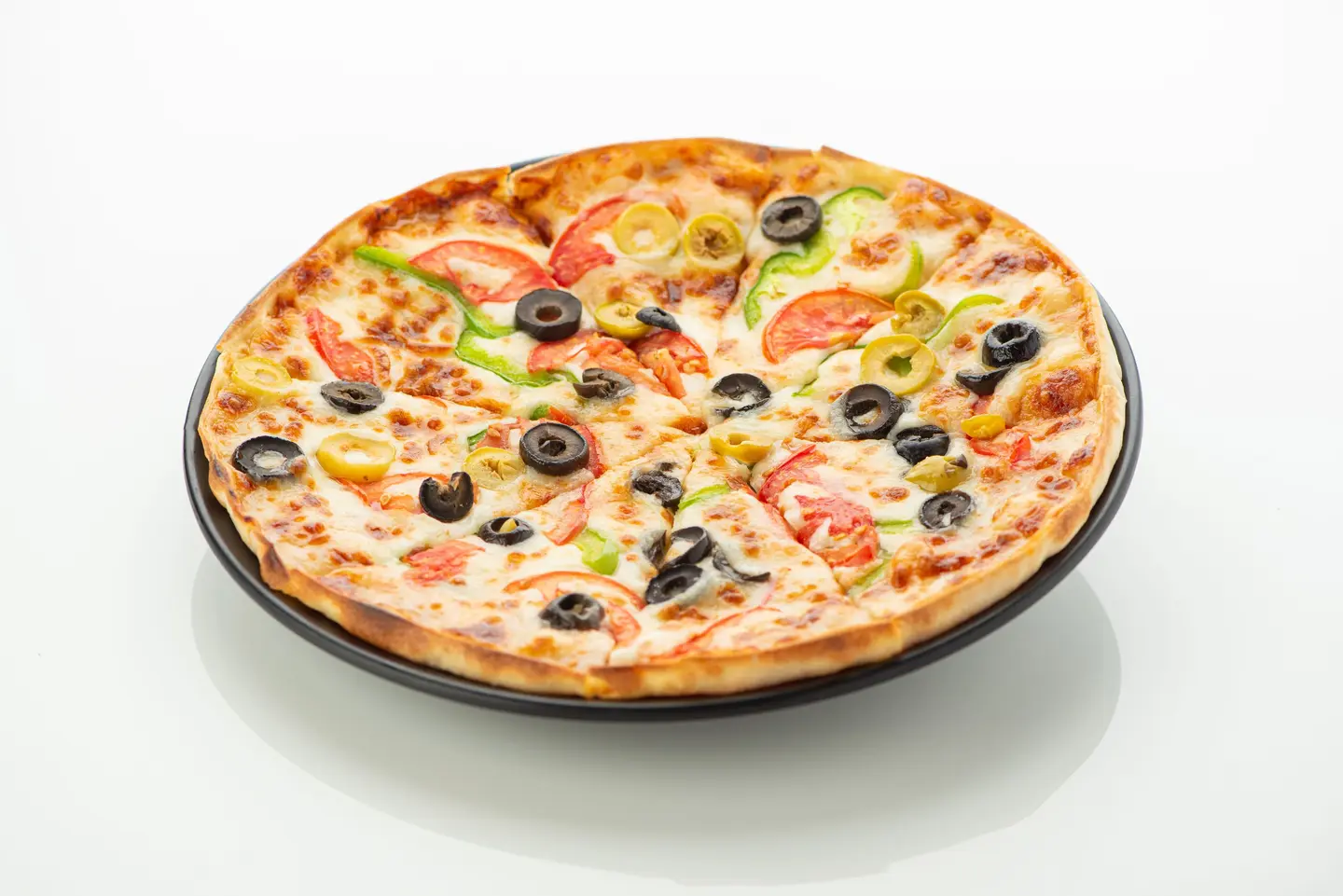 بيتزا خضار كبير