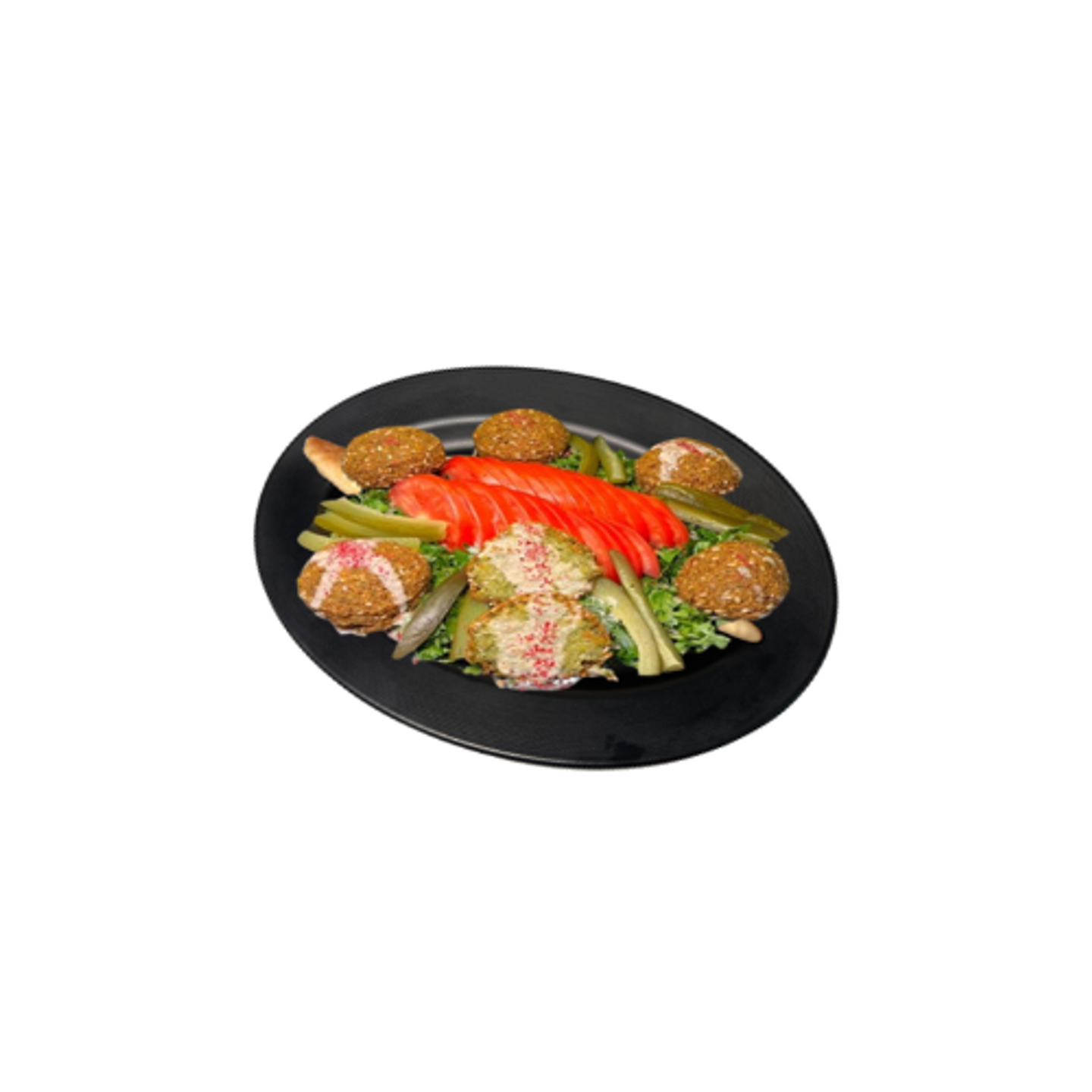 صحن فلافل كبير