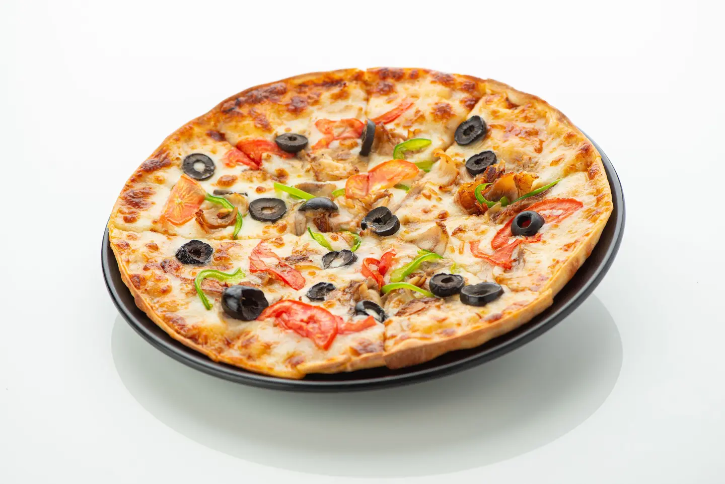 بيتزا دجاج كبير