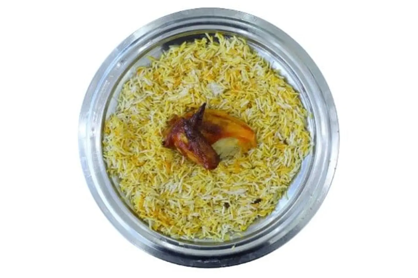 ربع دجاج مندي رز مندي