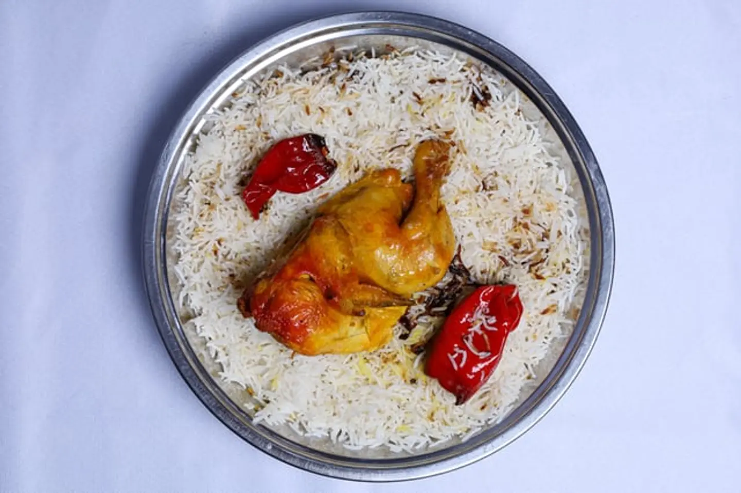 نصف دجاج مندي رز بشاور