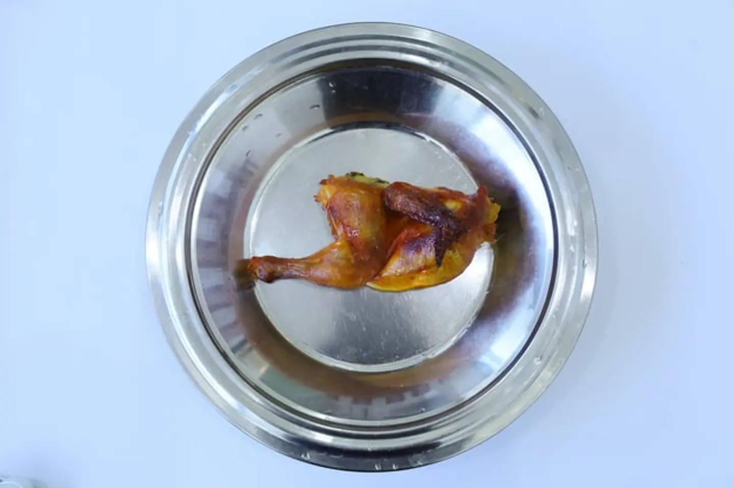 نصف دجاج مندي سادة