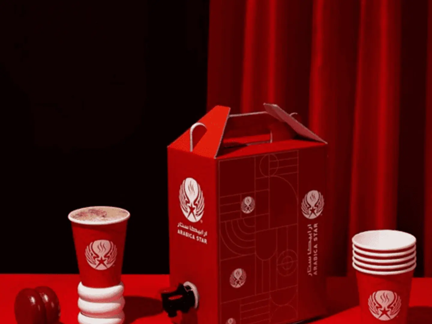 بوكس قهوة ايطالية كبير