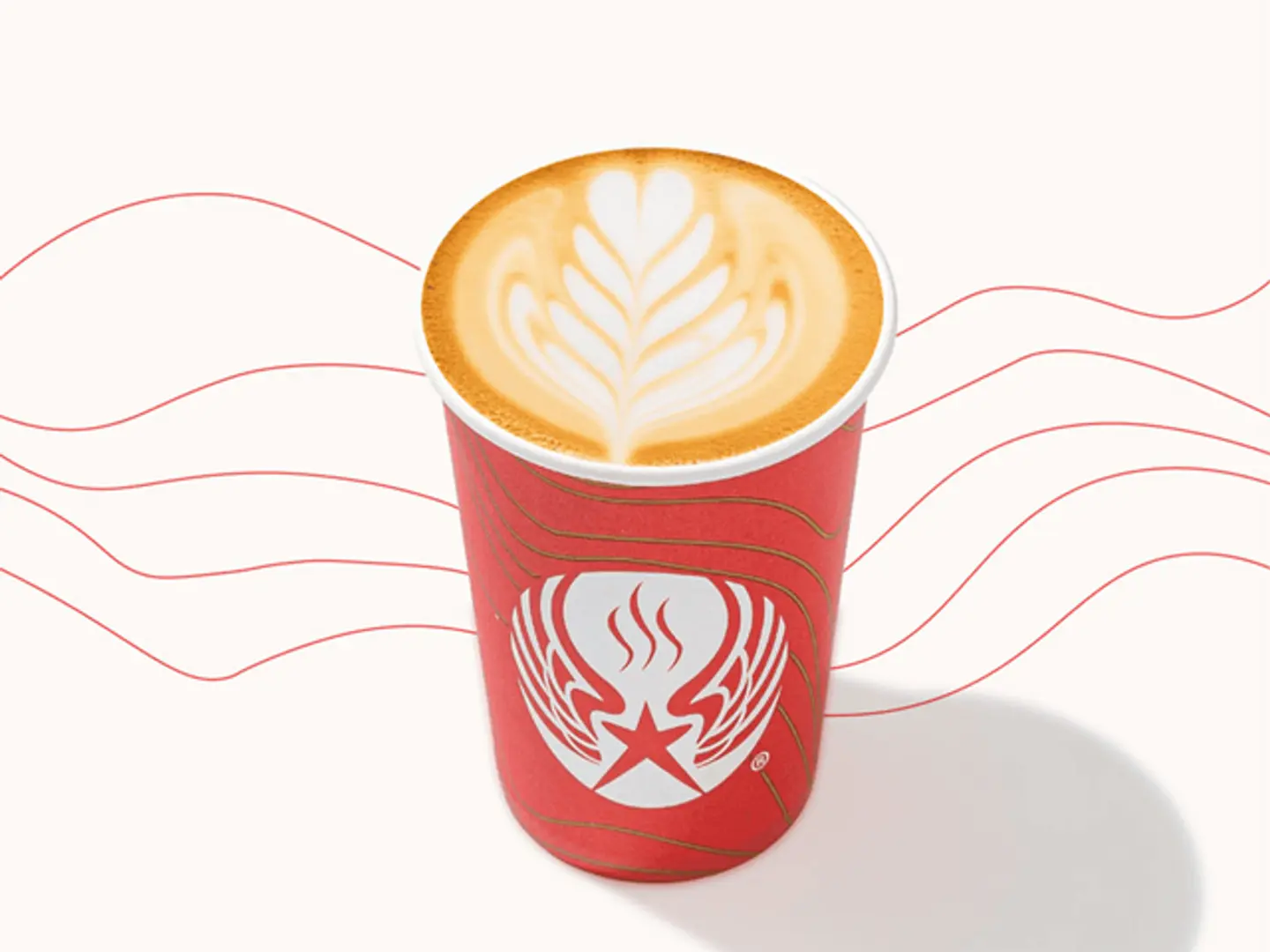 كافيه لاتيه وسط