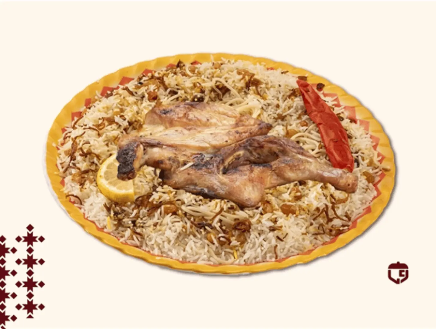 نص دجاج مظبي
