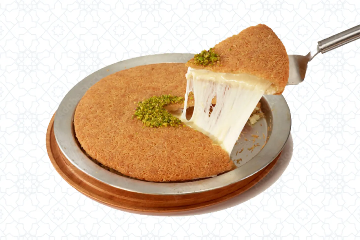 كنافه بالقشطه