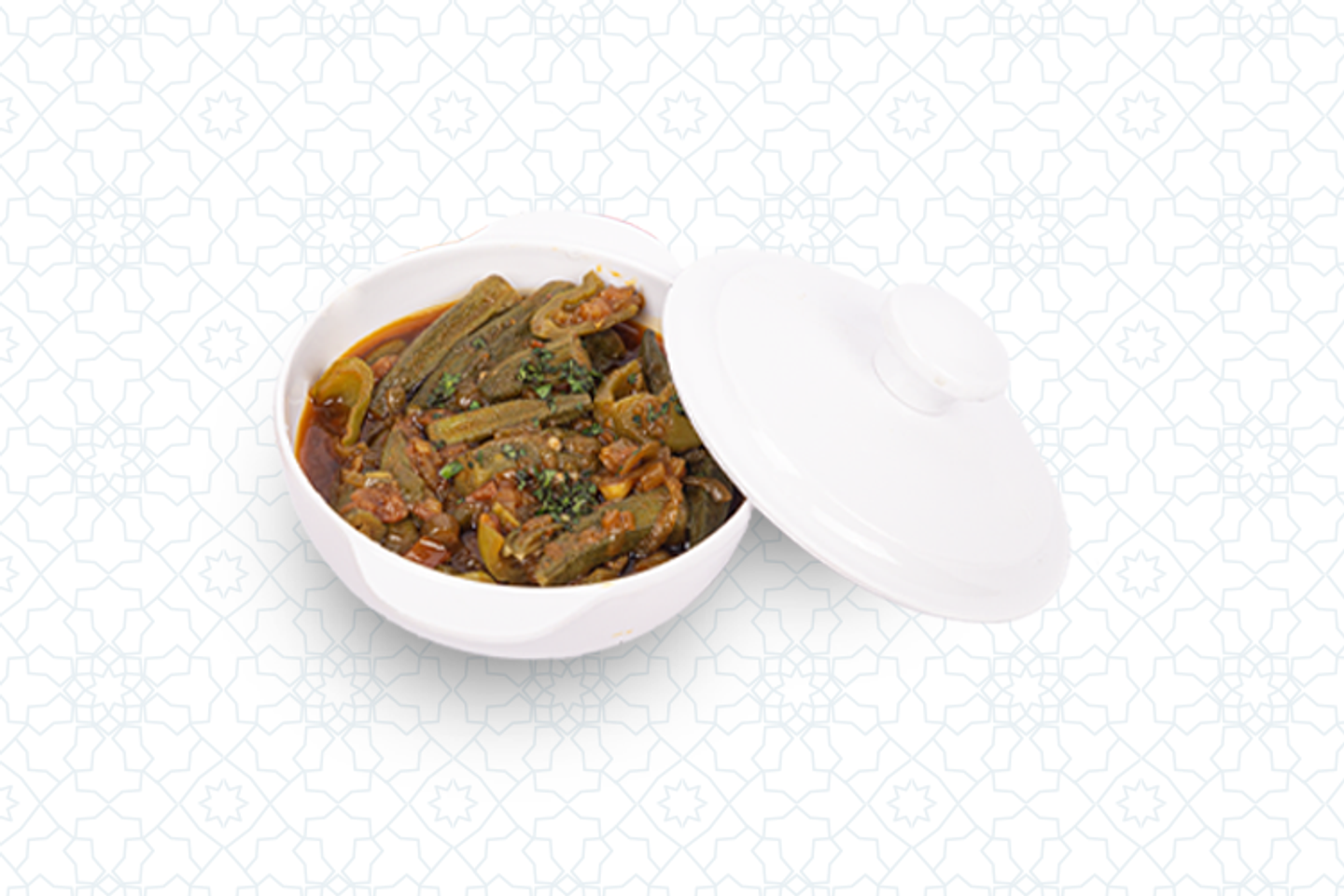 Okra With Meat