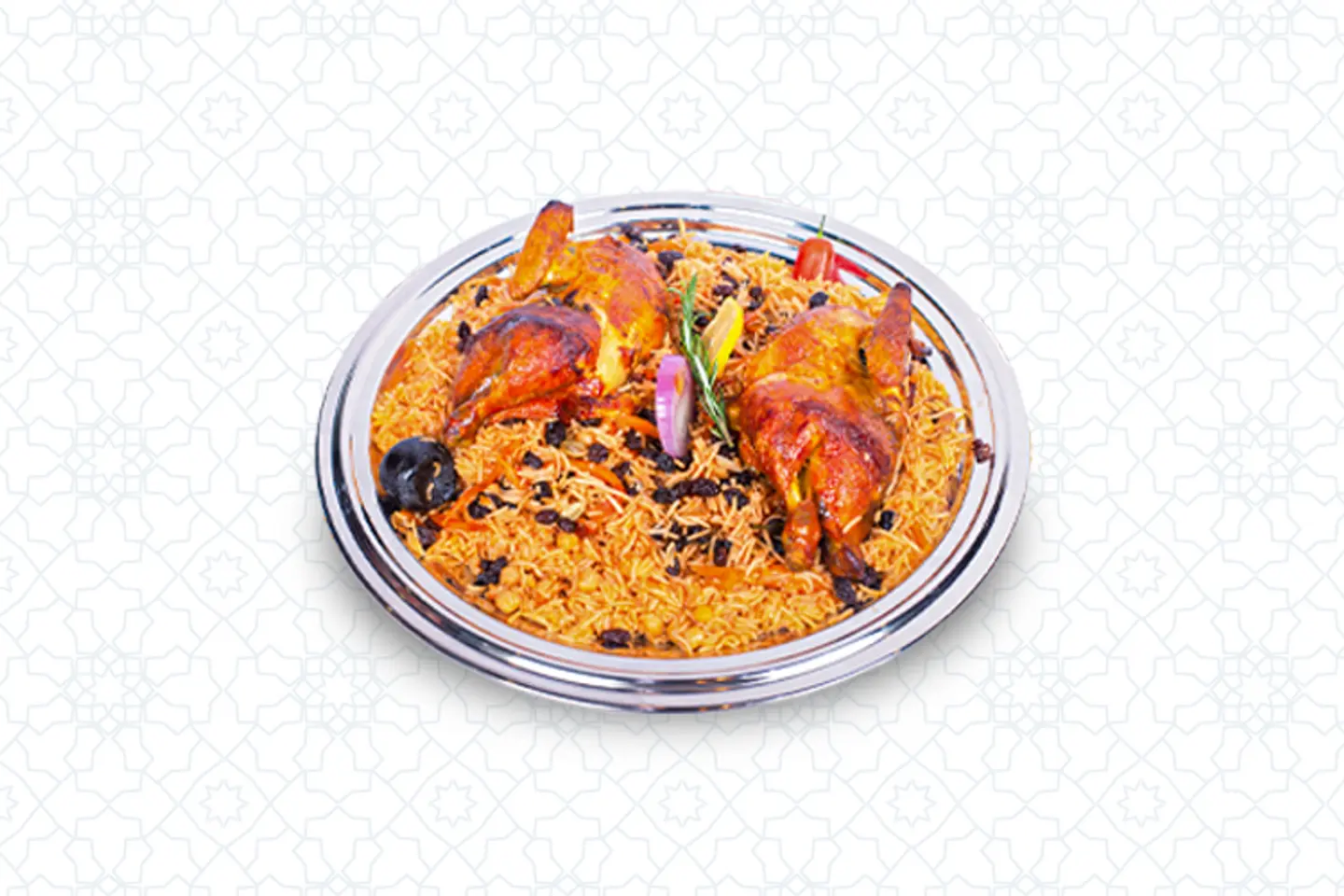 حبة شواية مع الرز