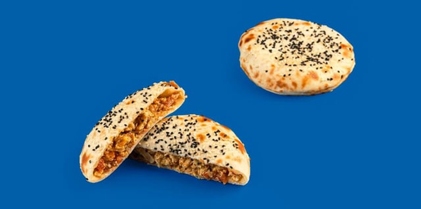 عيش مدور شكشوكة