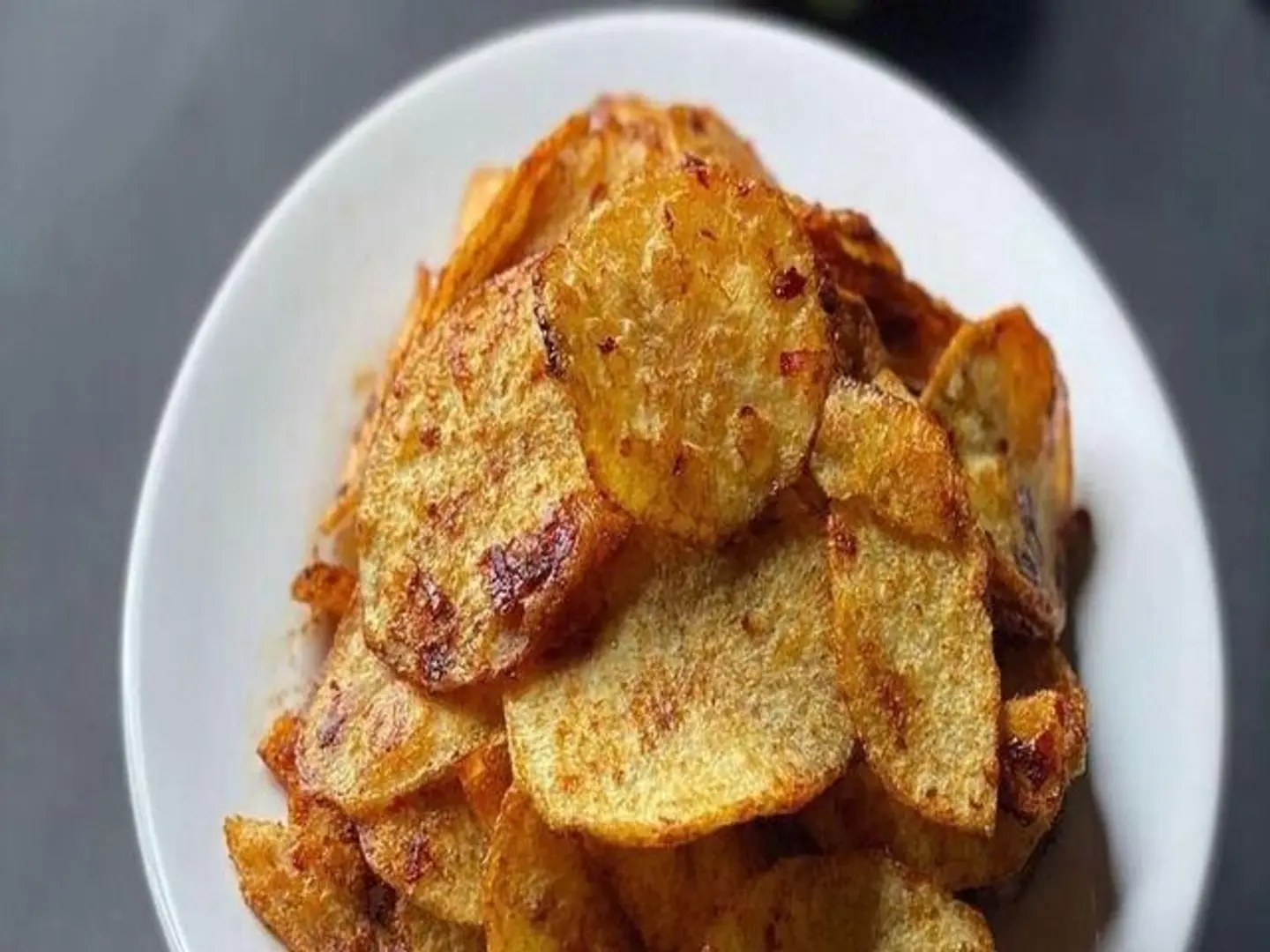 Potato Chips With Sauce